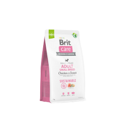 BRIT CARE SUSTAINABLE ADULT SMALL BREED CHICKEN & INSECT 3KG